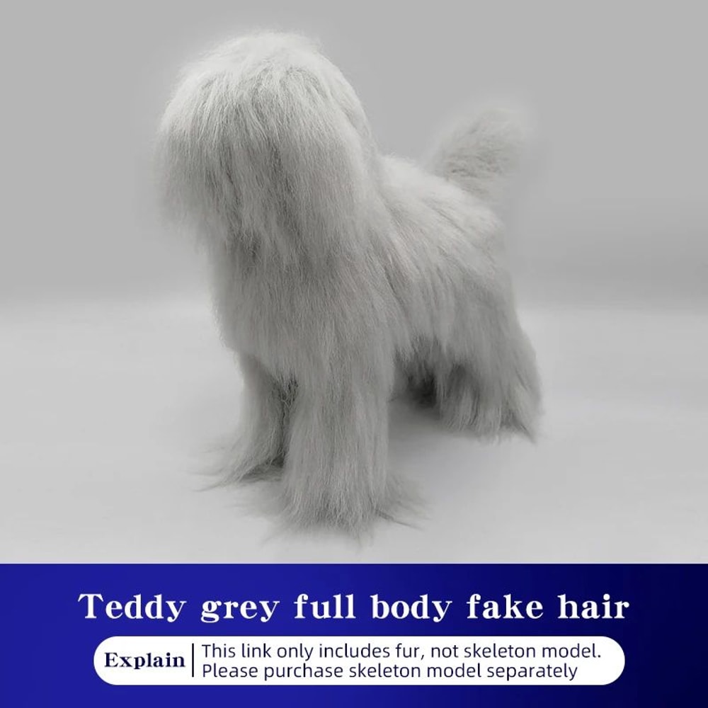 Teddy Dog Grooming Practice Model For Pet Styling Training 7