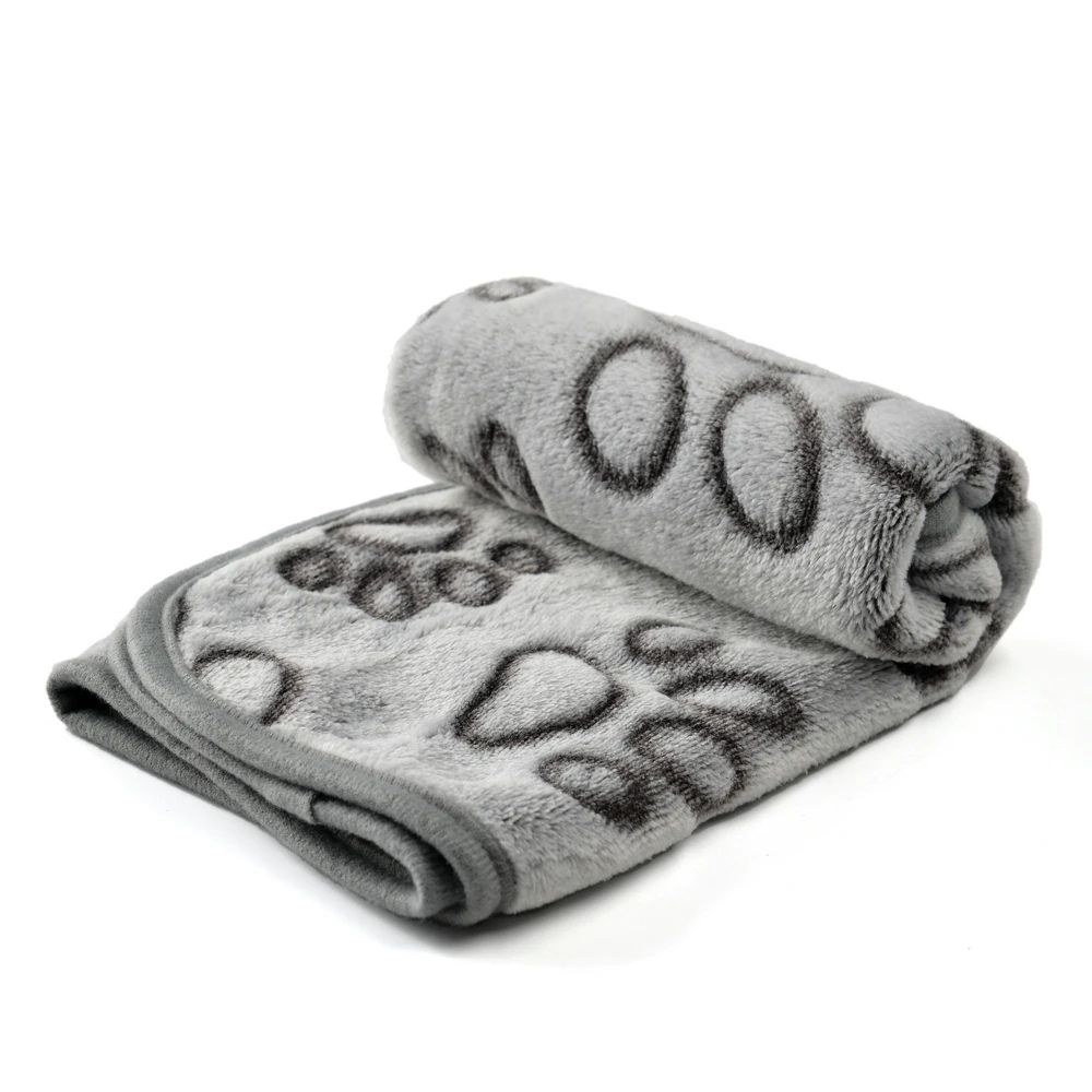 Cozy Print Dog Bed Mat And Pet Travel Blanket 1