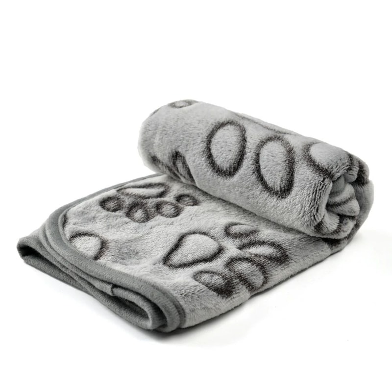 Cozy Print Dog Bed Mat And Pet Travel Blanket 1