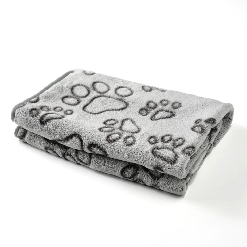 Cozy Print Dog Bed Mat And Pet Travel Blanket 8