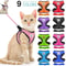 BreathEasy Adjustable Pet Harness Leash Set For Small And Medium Dogs Cats 0