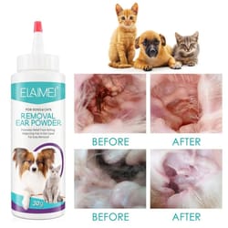 gentle pet ear powder for dogs and cats