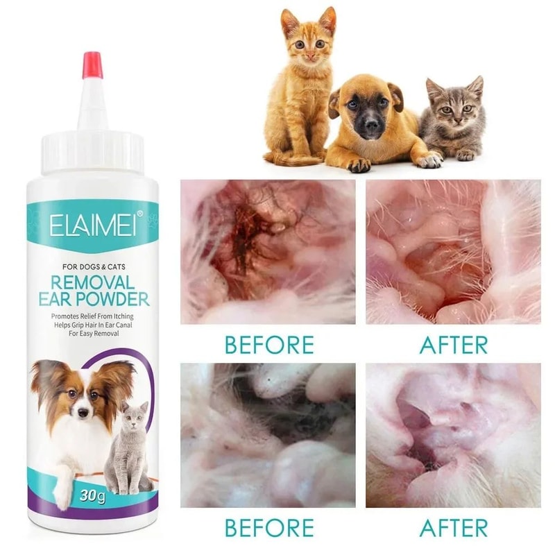 Gentle Pet Ear Powder For Dogs And Cats 0