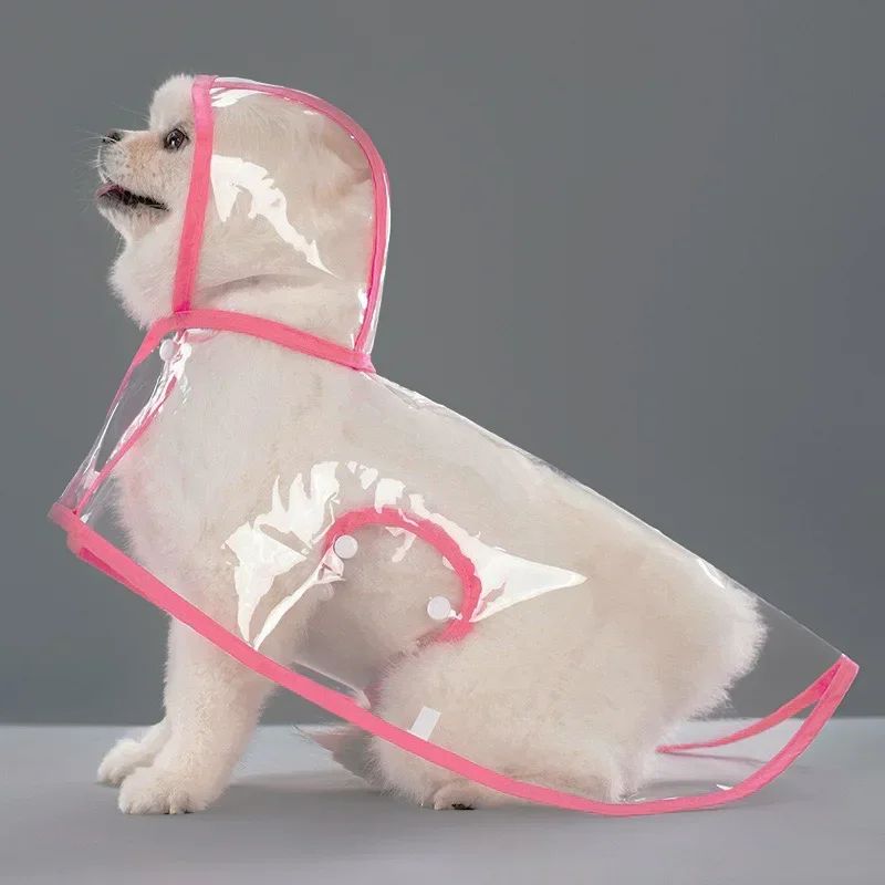 ClearShield Waterproof Dog Raincoat For Small Large Dogs 8
