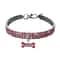 Luxury Rhinestone Dog Collar For Small Dogs Adjustable Crystal Puppy Necklace Collar 4