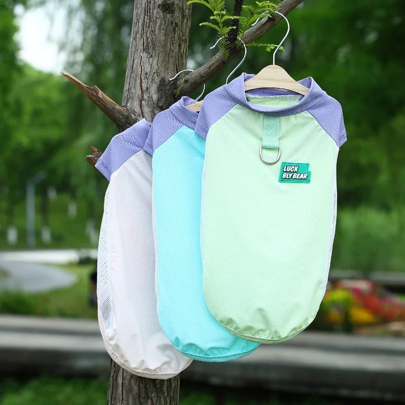 UV Shield Ice Silk Cooling Vest For Dogs And Cats 0