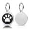 Personalized Glitter Paw Pet ID Tag For Dogs Cats 11