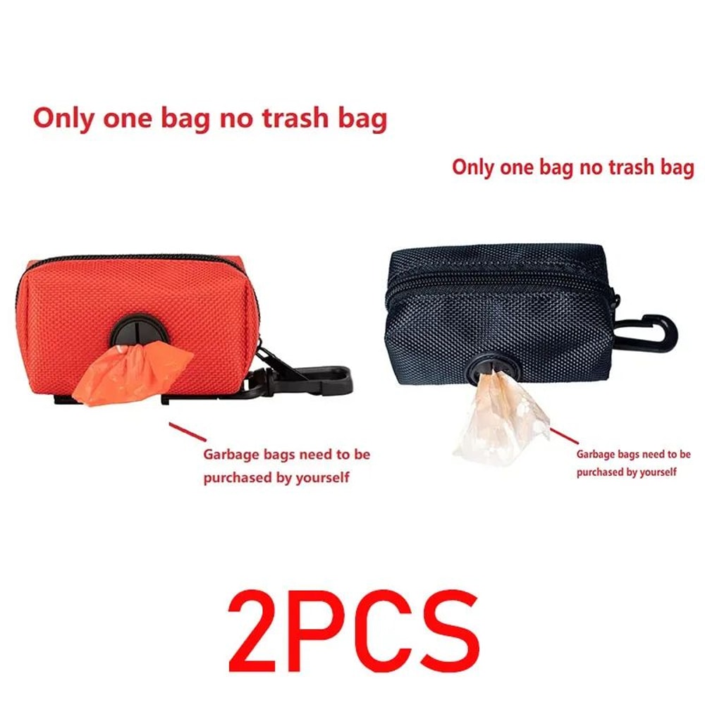 Pet Waste Bag Holder With ClipOn Dispenser For Dog Walks 12