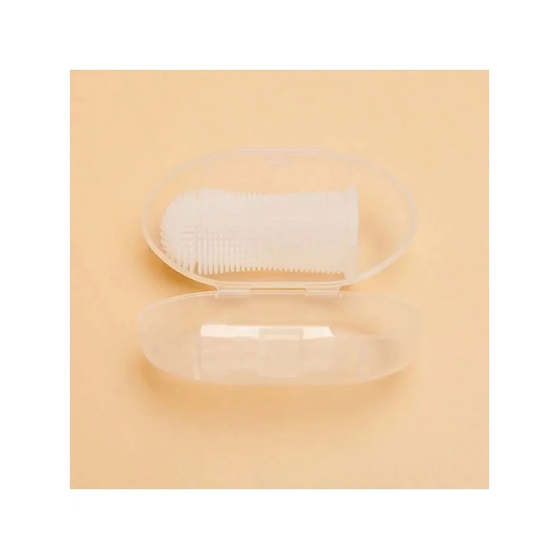 Gentle Silicone Pet Finger Toothbrush For Dogs Cats 7