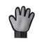 Pet Hair Removal Grooming Gloves For Cats Dogs Breathable Deshedding Brush Mitts 18