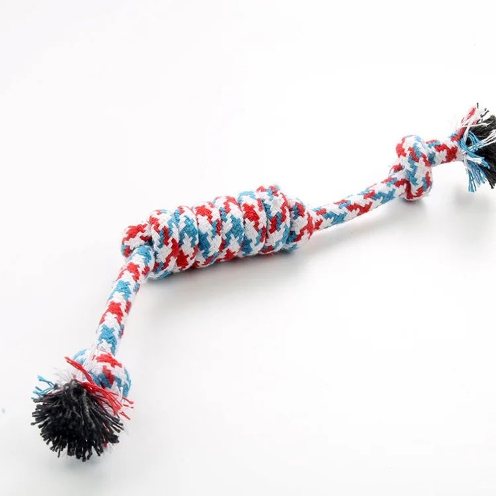 Durable Dog Rope Chew Toy For Training Tug And Play 6