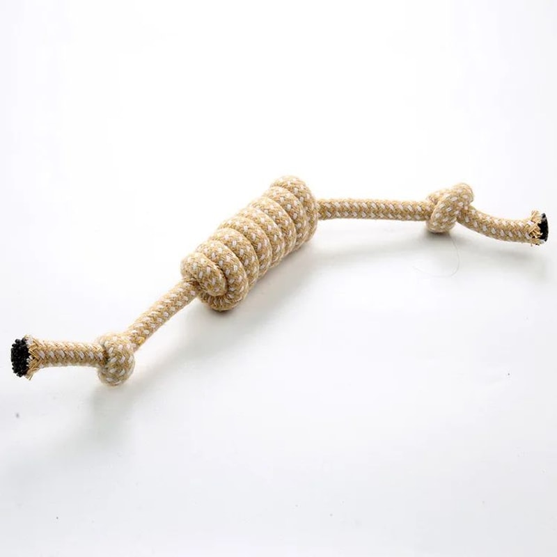 Durable Dog Rope Chew Toy For Training Tug And Play 14