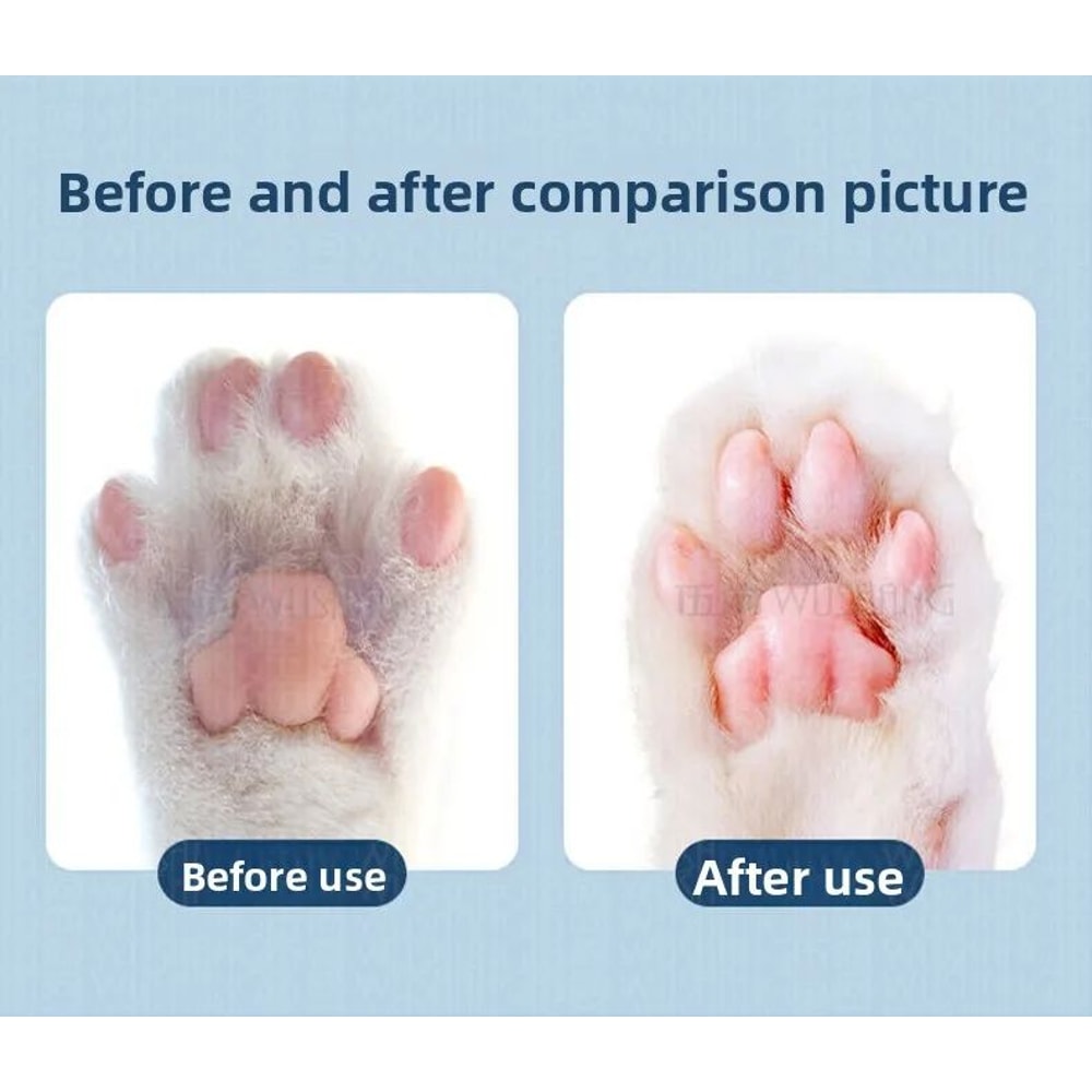 LumiPaw Pro Dog Paw Trimmer With LED Light Waterproof Quiet Grooming Blade 4
