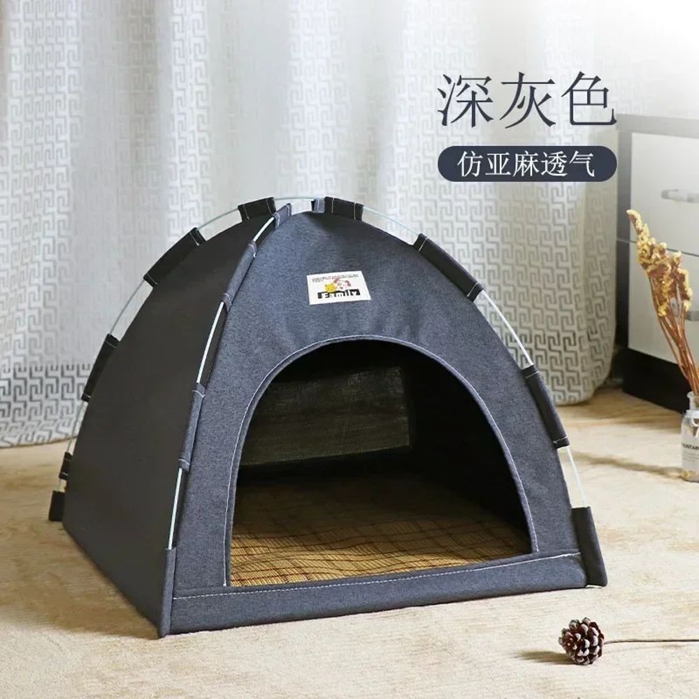 Cozy Foldable Cat Tent Bed For Kittens Puppies And Small Dogs 7
