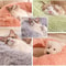 CozyCloud Calming Plush Donut Pet Bed For Cats And Small Dogs 5