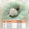 CozyCloud Calming Plush Donut Pet Bed For Cats And Small Dogs 7