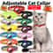 Personalized Breakaway AirTag Cat Collar With Name Tag For Safe Indoor Outdoor Cats 1