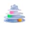4Level Interactive Cat Toy Tower With Roller Ball Tracks 4