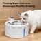 SmartFlow Rechargeable Cat Water Fountain With Stainless Steel Tray 1