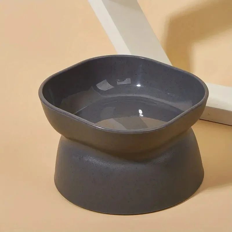 Elevated Tilted Cat Bowl With Neck Protection AntiVomiting Design 7