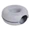 Cozy Donut Cat Tunnel Bed With Felt Scratch Cave 6