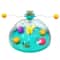 3in1 Interactive Cat Toy With Spinning Track Balls Feather Teaser 6