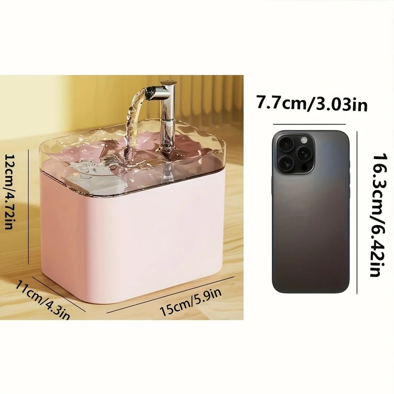 FreshFlow 15L Cat Water Fountain For Cats Small Dogs 4