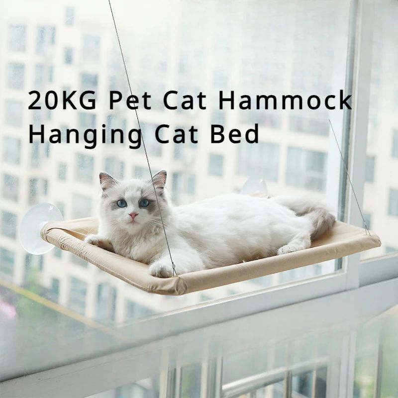 SunnyPaws Window Cat Hammock Bed For Large Cats 0