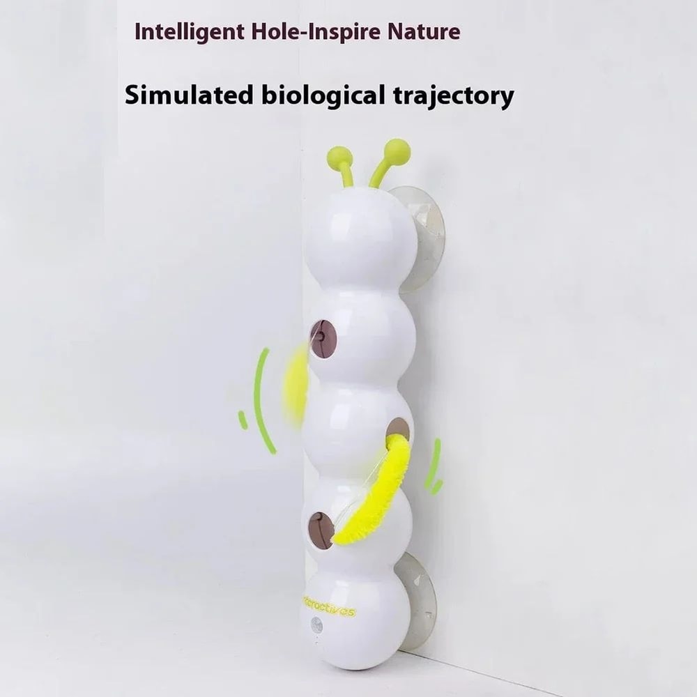 WhiskHunt Interactive Cat Toy Motion Activated Cat Toy With Automatic Teasing Tail 5