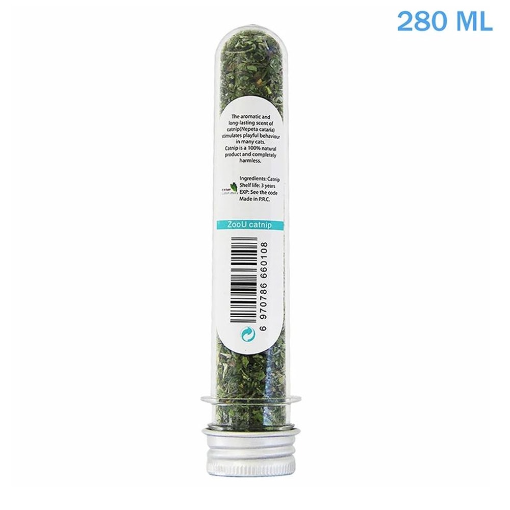 PurePaws Catnip Toy Organic Mint Grass Chew Stick For Indoor Cats 7