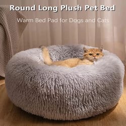 cozycuddle calming pet bed for cats and small dogs