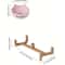 Elevated Ceramic Double Pet Feeder Set For Cats Small Dogs 4
