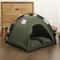 Cozy Clamshell Cat Tent Bed With Soft Cushion 4