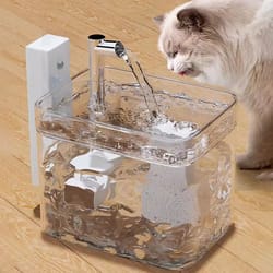 freshflow 1.5l automatic cat water fountain usb pet dispenser