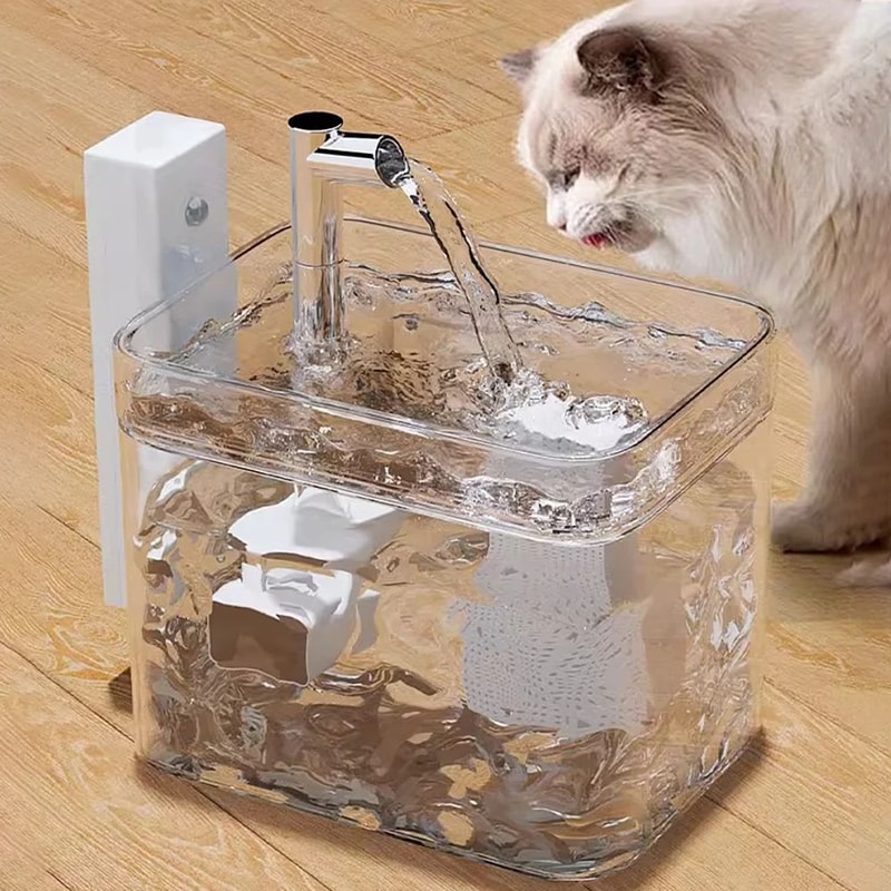 FreshFlow 15L Automatic Cat Water Fountain USB Pet Dispenser 0