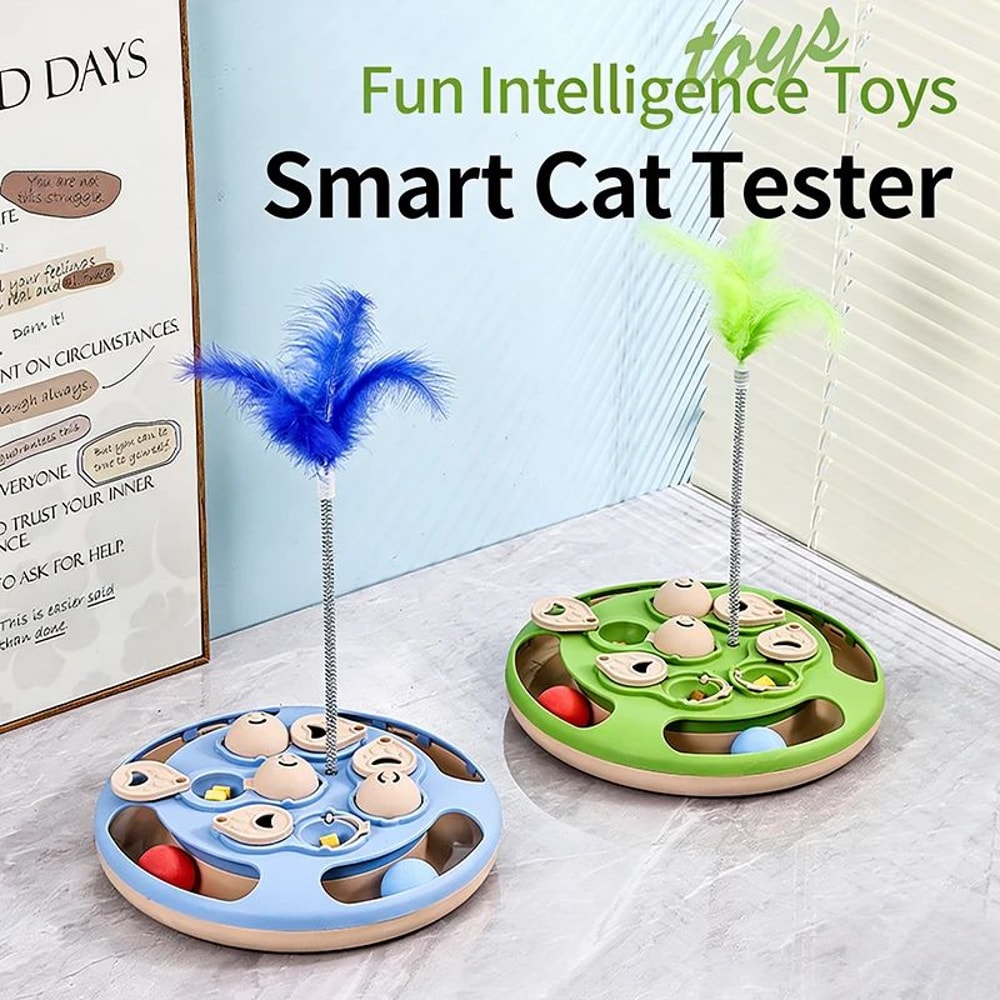 PurrSpin Interactive Cat Puzzle Feeder Toy 2