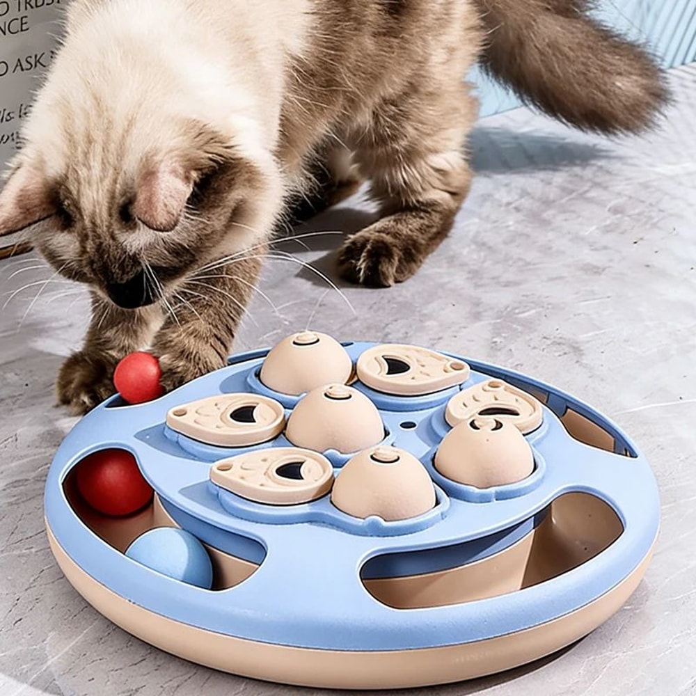 PurrSpin Interactive Cat Puzzle Feeder Toy 5