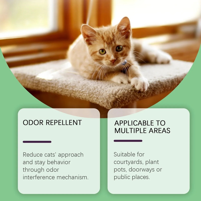 SafeGuard Cat Repellent Pills For Gardens Sofas Potted Plants 2