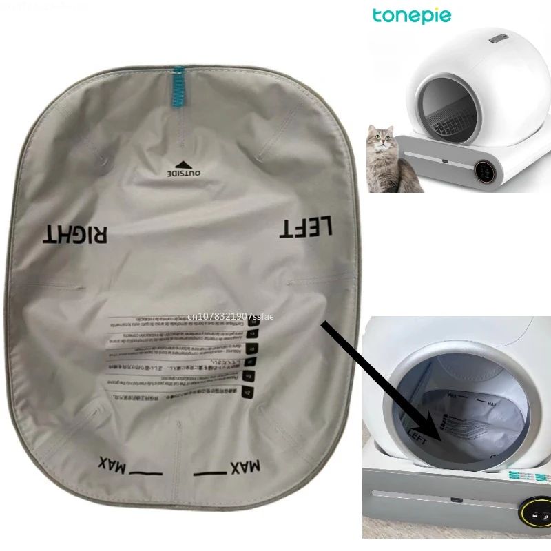 Tonepie TiPro Waterproof Cat Litter Mat Reusable Oxford Cloth Liner For Automatic Cat Litter Boxes 1