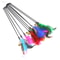 5Piece Cat Feather Wand Toy Set With Bells 0