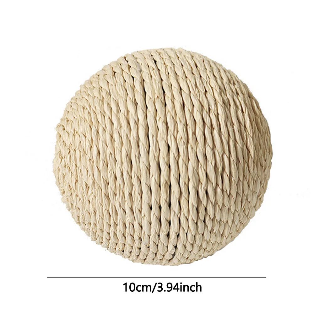 10CM Sisal Cat Scratching Ball Interactive Claw Care Toy 13