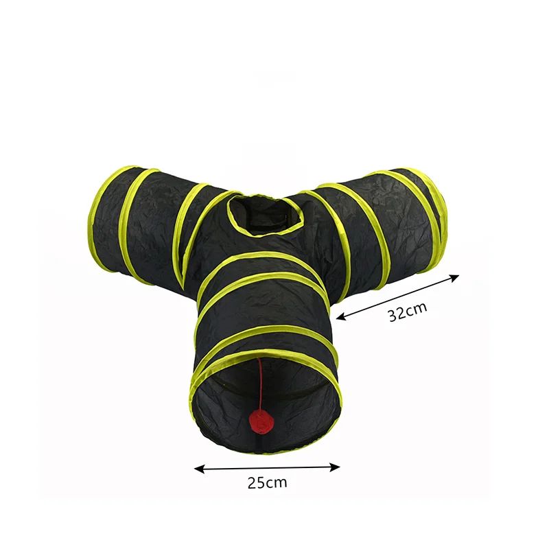 Rainbow Cat Tunnel Interactive Play Tube For Indoor Cats Small Dogs 15