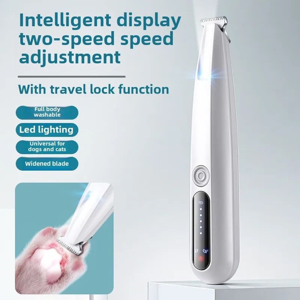 GentleGlide Dog Paw Trimmer And Pet Hair Trimmer 0