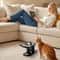 Elevated Black Cat Ear Feeding Station With Stainless Steel Bowls For Indoor Cats 5