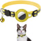 SafeTrack Reflective AirTag Cat Collar With Waterproof Holder Breakaway Safety Buckle 11