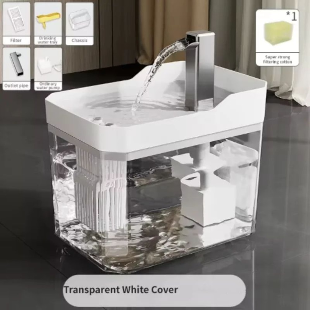 FreshFlow USB Automatic Cat Water Fountain With Filter 7