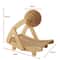 2in1 Cat Scratcher Wooden Sisal Ball Toy For Indoor Cats Kittens 6