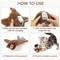 Interactive Cat Toy Flapping Sparrow USB Rechargeable Chirping Bird For Active Indoor Cats 1