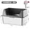 XL Stainless Steel Cat Litter Box With Lid And High Sides 5