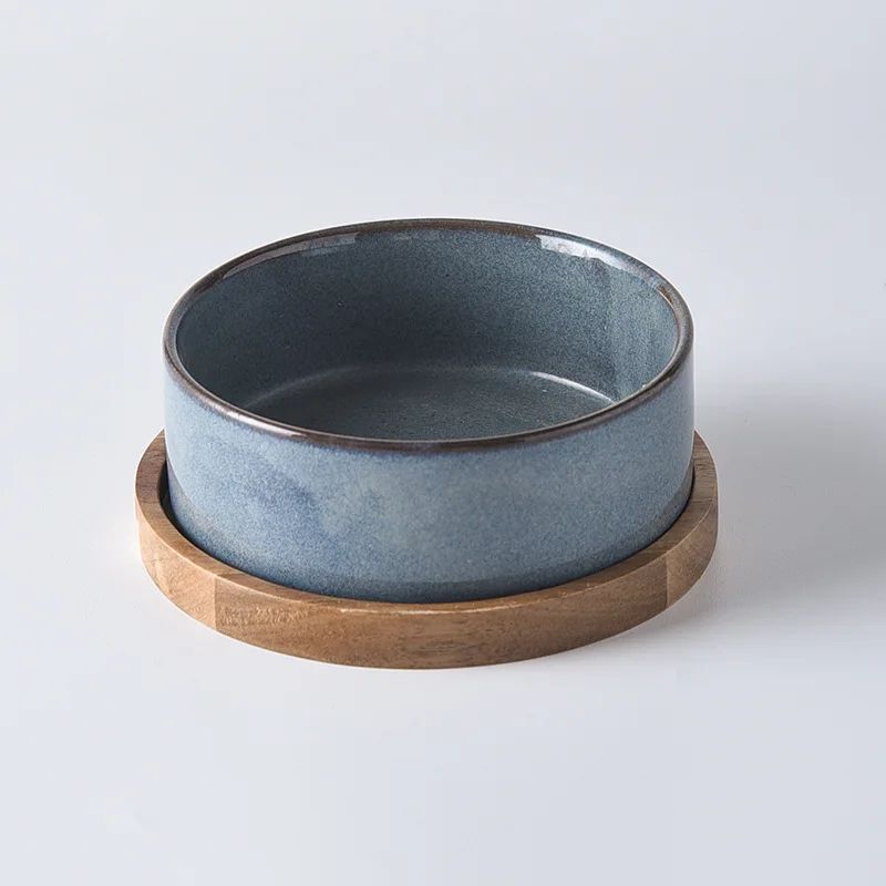 Elevated Ceramic Cat Bowl For Cats Small Dogs AntiVomit Raised Pet Bowl With NonSlip Design 9